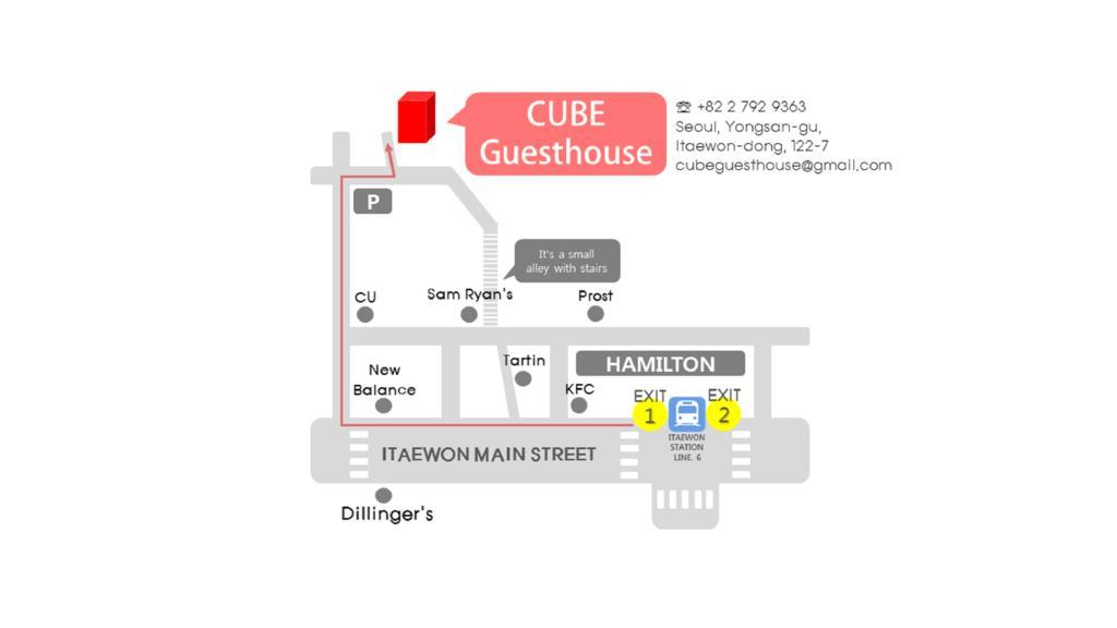 Cube Guesthouse Seoul Luaran gambar